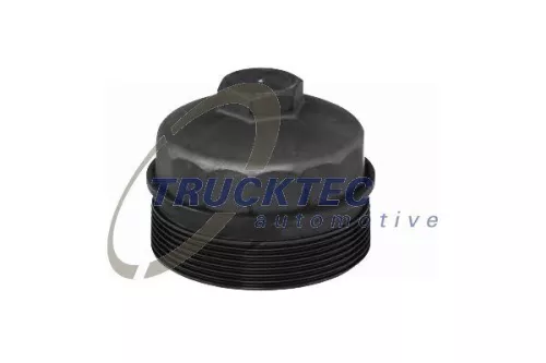 Cap, oil filter housing