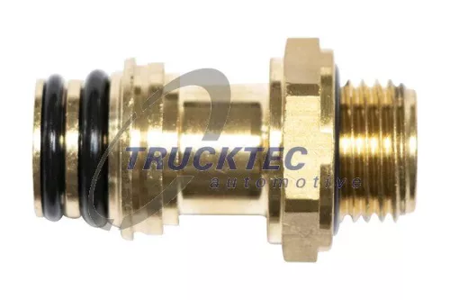 Connector, compressed-air line