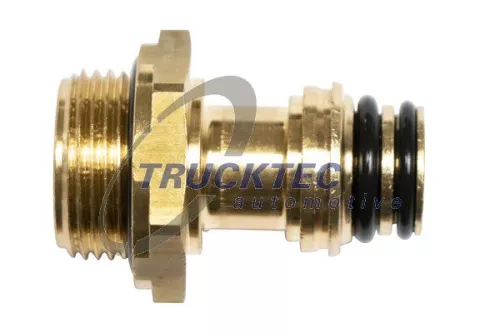 Connector, compressed-air line