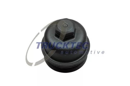 Cap, oil filter housing