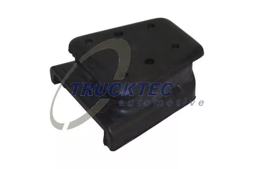 Mounting, leaf spring