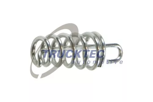 Spring, brake shoes