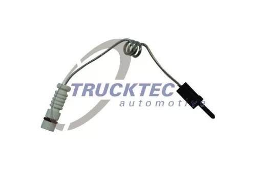 Warning Contact, brake pad wear