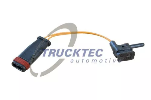 Warning Contact, brake pad wear
