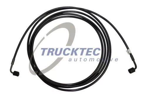 Hose Line, driver cab tilting device