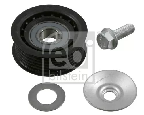 1x Deflection/Guide Pulley, V-ribbed belt