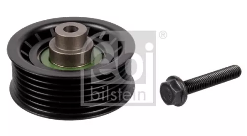 1x Deflection/Guide Pulley, V-ribbed belt