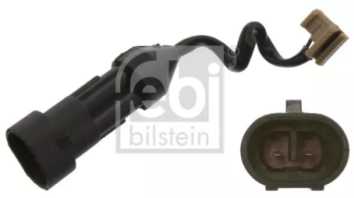2x Warning Contact, brake pad wear