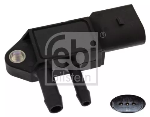 1x Sensor, exhaust pressure