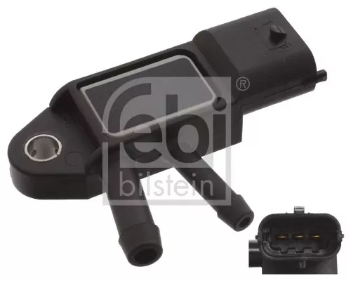 1x Sensor, exhaust pressure