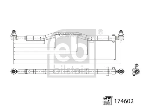 1x Tie Rod