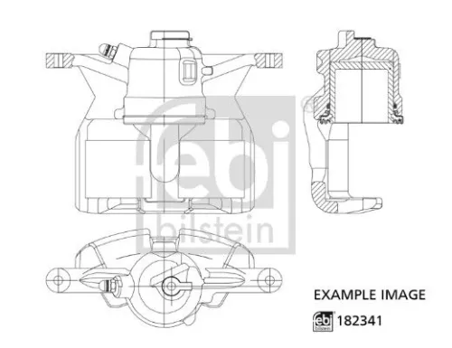 1x Brake Caliper
