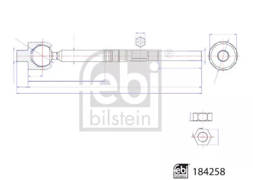 1x Inner Tie Rod