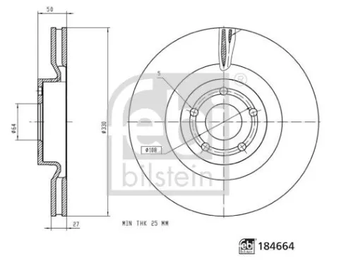 2x Brake Disc