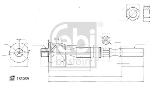 1x Inner Tie Rod