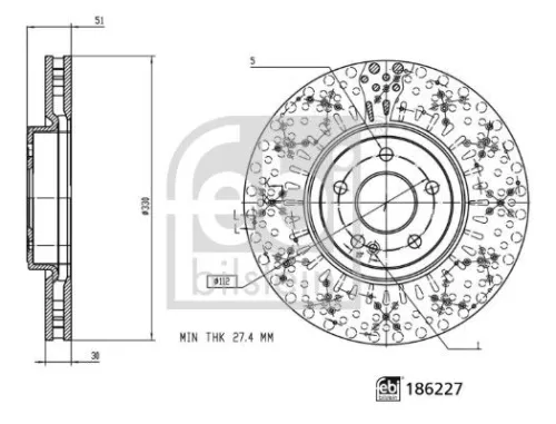 2x Brake Disc