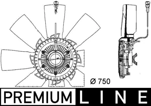 Fan, engine cooling