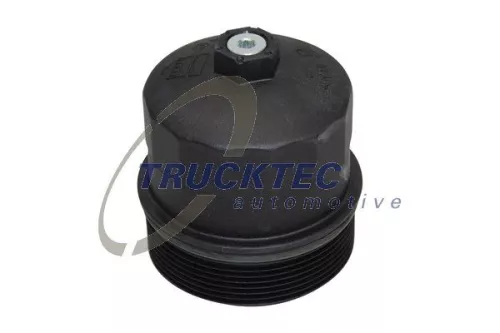 Cap, oil filter housing