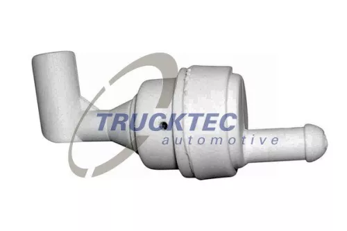 Valve, washer-fluid pipe