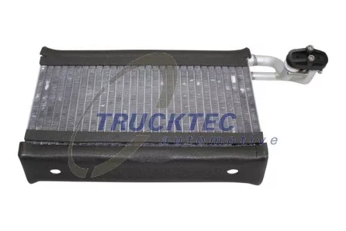 Evaporator, air conditioning
