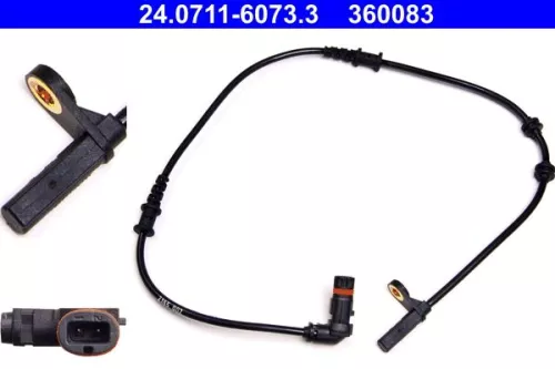 Sensor, wheel speed