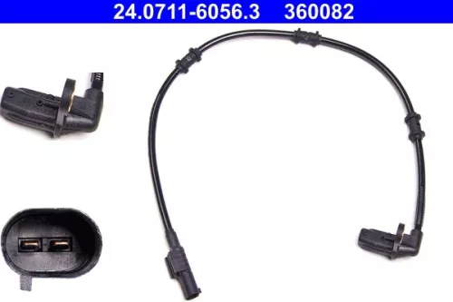 Sensor, wheel speed