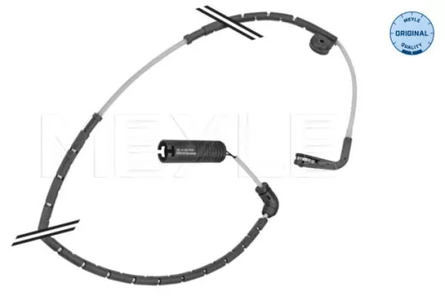 Warning Contact, brake pad wear
