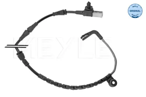 Warning Contact, brake pad wear