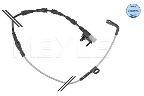 Warning Contact, brake pad wear