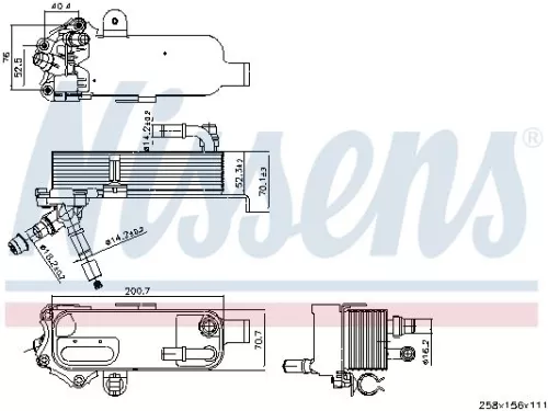 Oil Cooler, automatic transmission