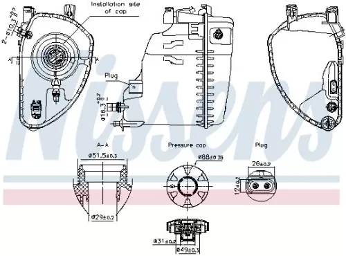 Expansion Tank, coolant