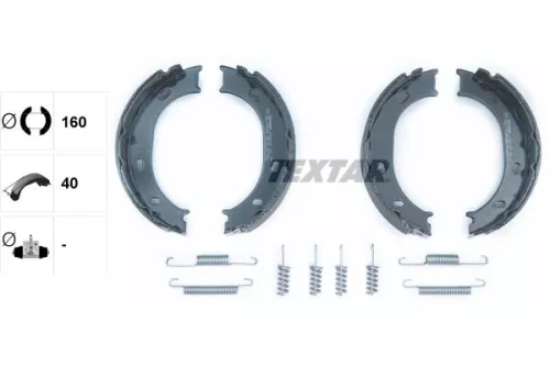 Brake Shoe Set, parking brake