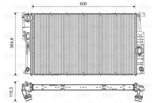Radiator, engine cooling