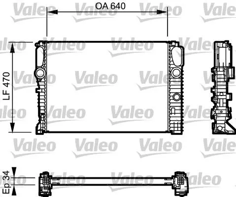 Radiator, engine cooling