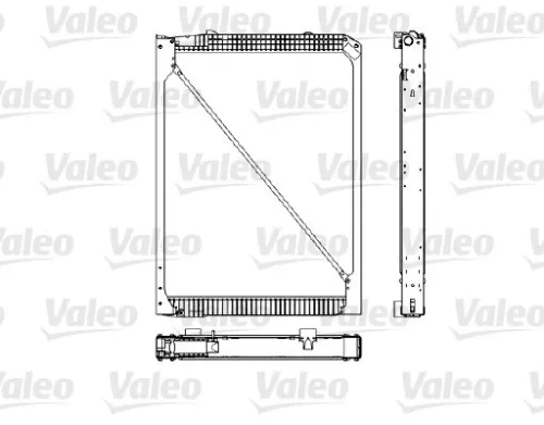 Radiator, engine cooling