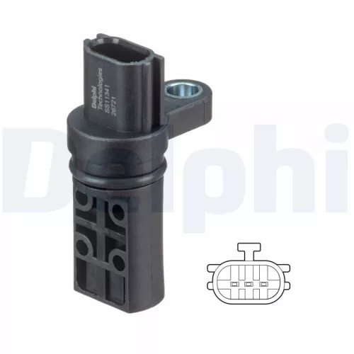 Sensor, crankshaft pulse