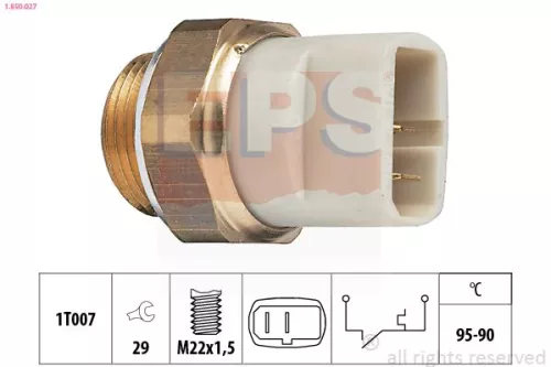 Temperature Switch, radiator fan