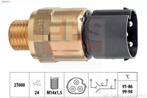 Temperature Switch, radiator fan