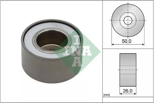 Deflection/Guide Pulley, V-ribbed belt