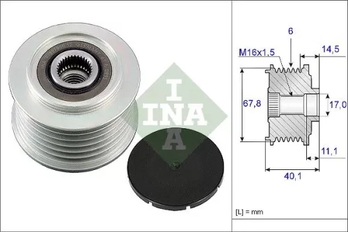 Alternator Freewheel Clutch