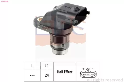 Sensor, camshaft position