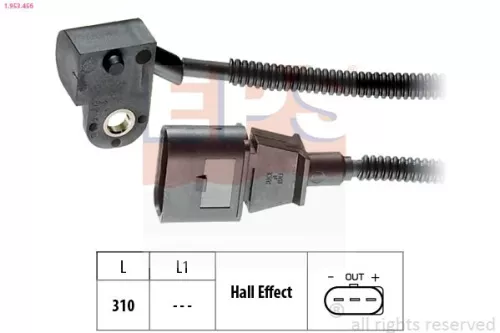 Sensor, camshaft position