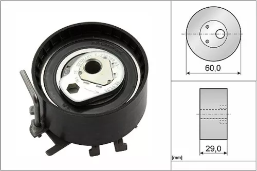 Tensioner Pulley, timing belt