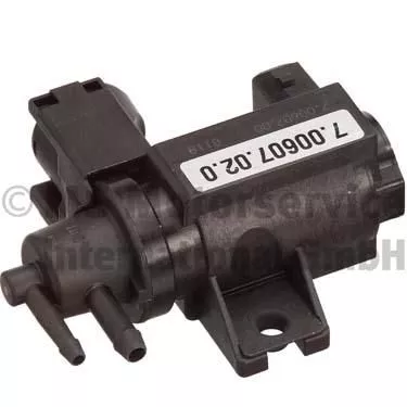 Pressure converter, turbocharger