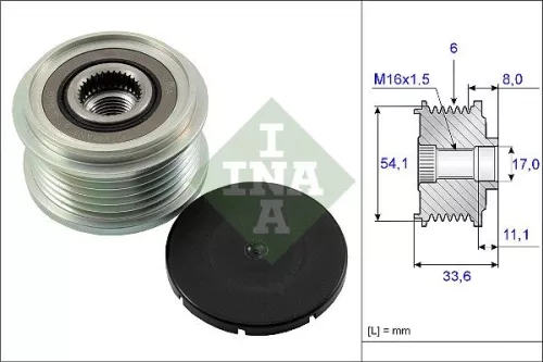 Alternator Freewheel Clutch