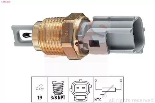 Sensor, intake air temperature