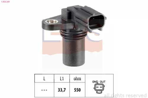 Sensor, camshaft position