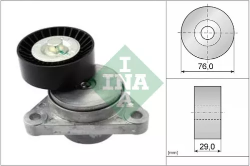 Belt Tensioner, V-ribbed belt