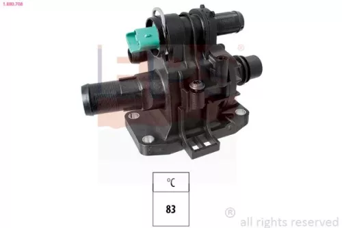 Thermostat, coolant