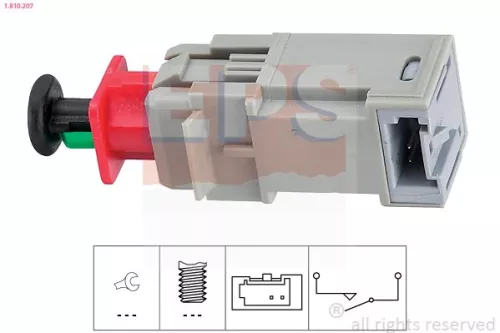 Switch, clutch control (cruise control)